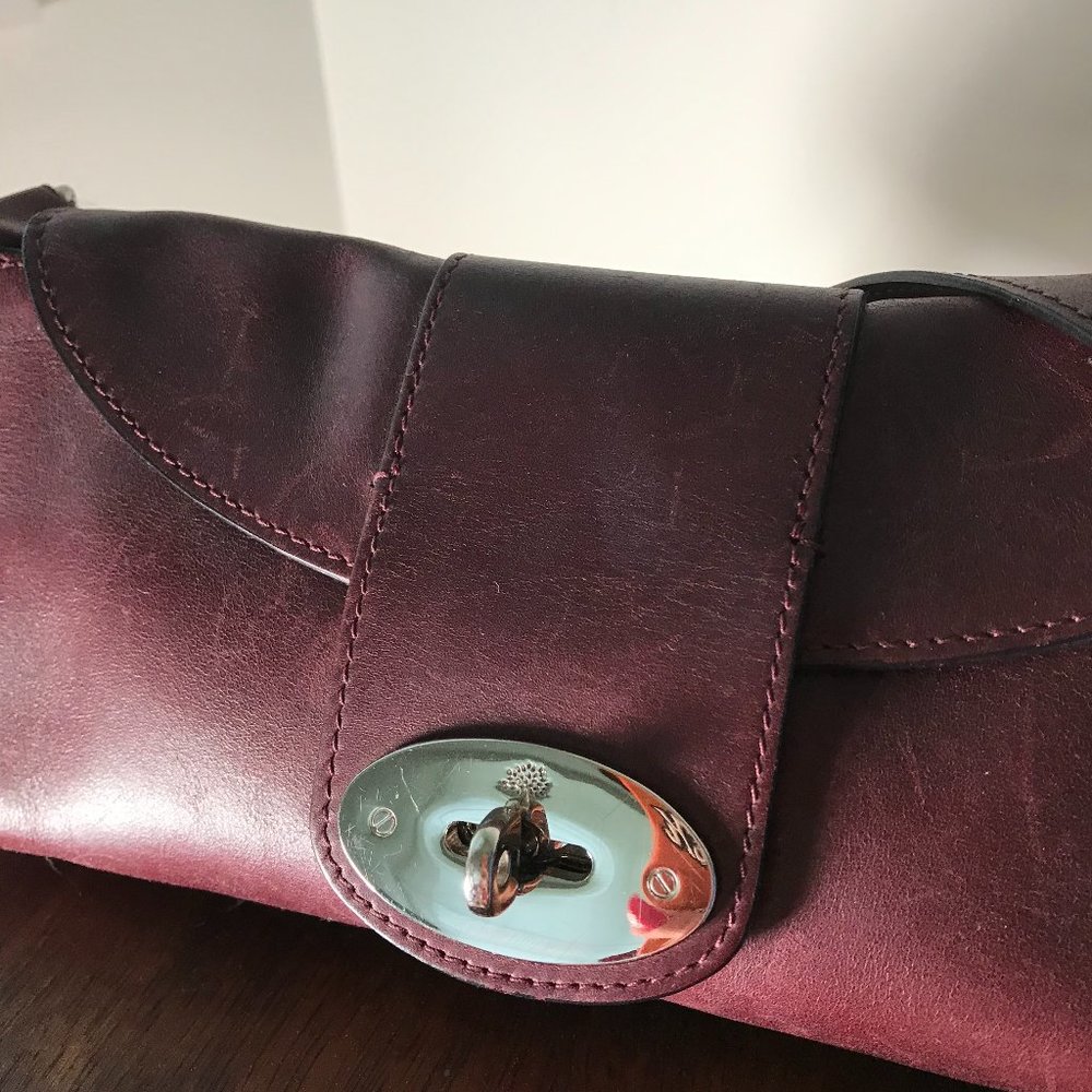 MULBERRY LEATHER HAND BAG